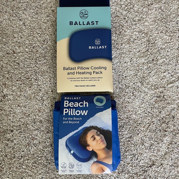 Ballast Other Ballast Beach Pillow And Coolingheating Gel Pack